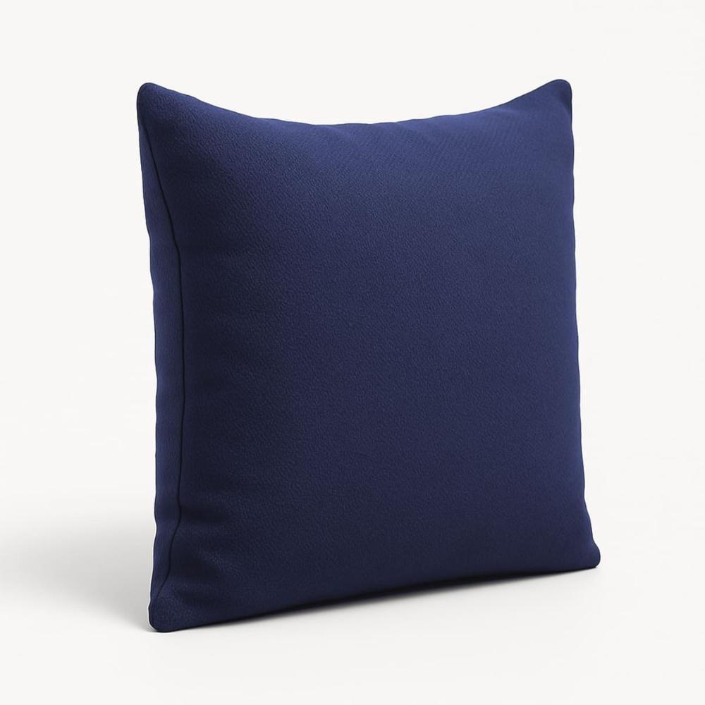 Almofada Cheia 42cm Fofinhas Suede Sala Ou Quarto Balaqui Azul Marinho - 3