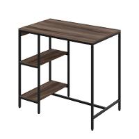 Mesa Bistrô 100x60x92cm C-02banquetas Tub Tucjbi1060.2b Nogal Est.preta Nogal - Est.preta - 1