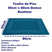 Toalha Piso Buettner Felpudo 100% Algodão Domus 50cmx80cm Marinho - 4