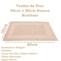 Toalha Piso Buettner Felpudo 100% Algodão Domus 50cmx80cm Palha - 4