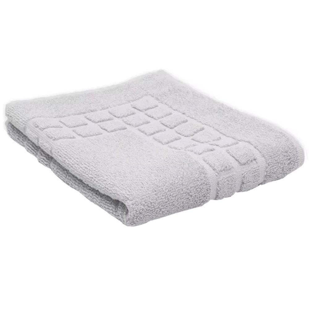 Toalha Piso Buettner Felpudo 100% Algodão Domus 50cmx80cm Prata - 1