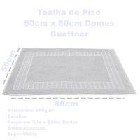 Toalha Piso Buettner Felpudo 100% Algodão Domus 50cmx80cm Prata - 4