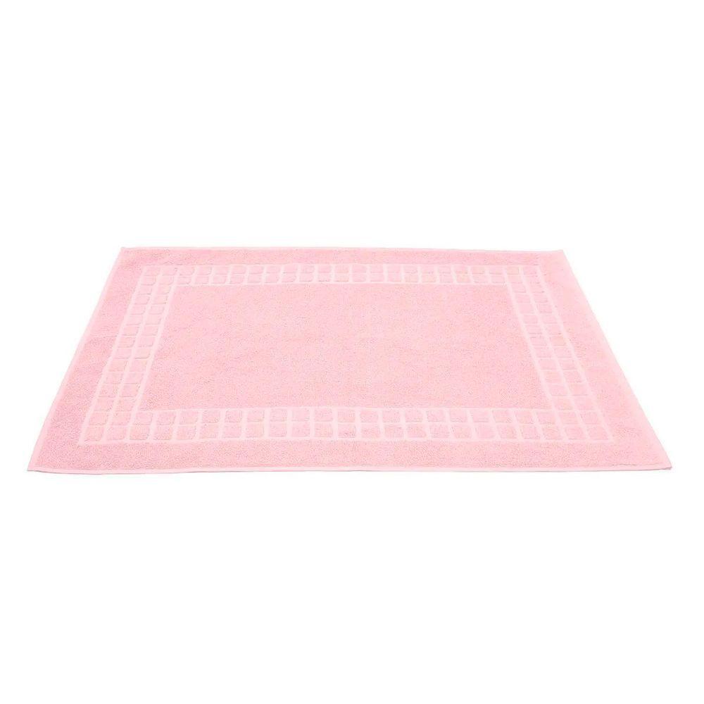 Toalha Piso Buettner Felpudo 100% Algodão Domus 50cmx80cm Rosa Petala - 2