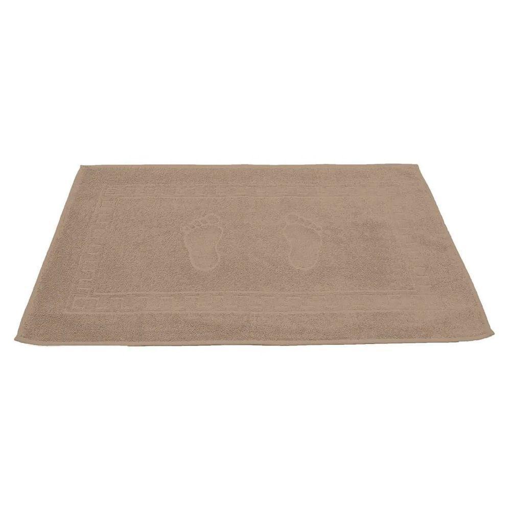 Toalha Piso Buettner Felpudo 100% Algodão Pezinhos 45cmx70cm Khaki - 1