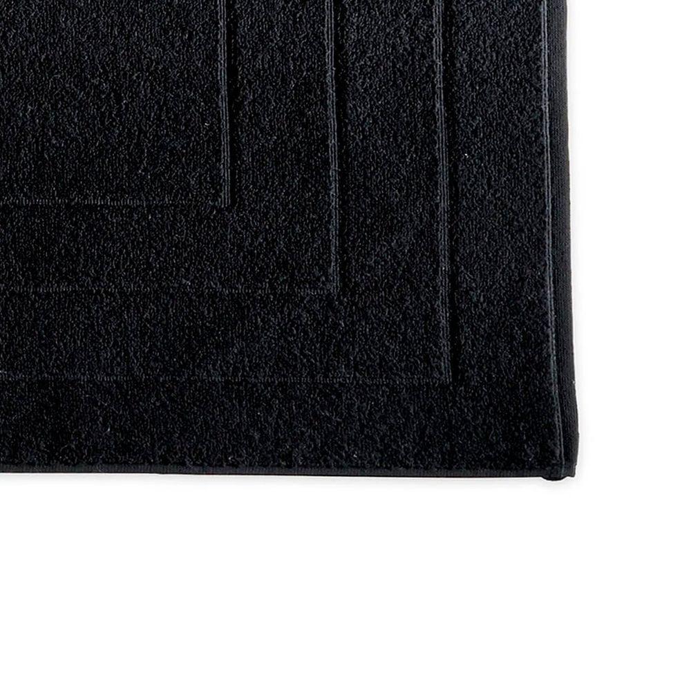 Toalha Piso Buettner Felpudo 100% Algodão Murano 50cmx80cm Preto - 2