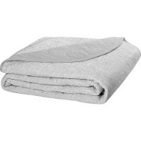 Cobre Leito Tecebem Solteiro Malha 100% Algodão Estampado Em Matelassê Brian170x240cm Cinza - 1