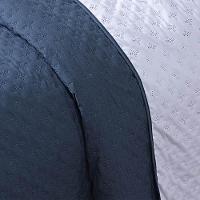 Cobre Leito Queen Milão Dupla Face Micropercal 200 Fios 3 Peças - Petroleo