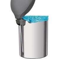 Lixeira Tramontina New Com Pedal 5l Redonda Inox Polido Aço Inox Polido - 3