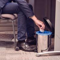 Lixeira Tramontina New Com Pedal 5l Redonda Inox Polido Aço Inox Polido - 7