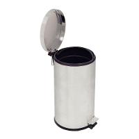 Lixeira Tramontina Brasil Plus Com Pedal 20l Redonda Scotch Brite Unica - 2