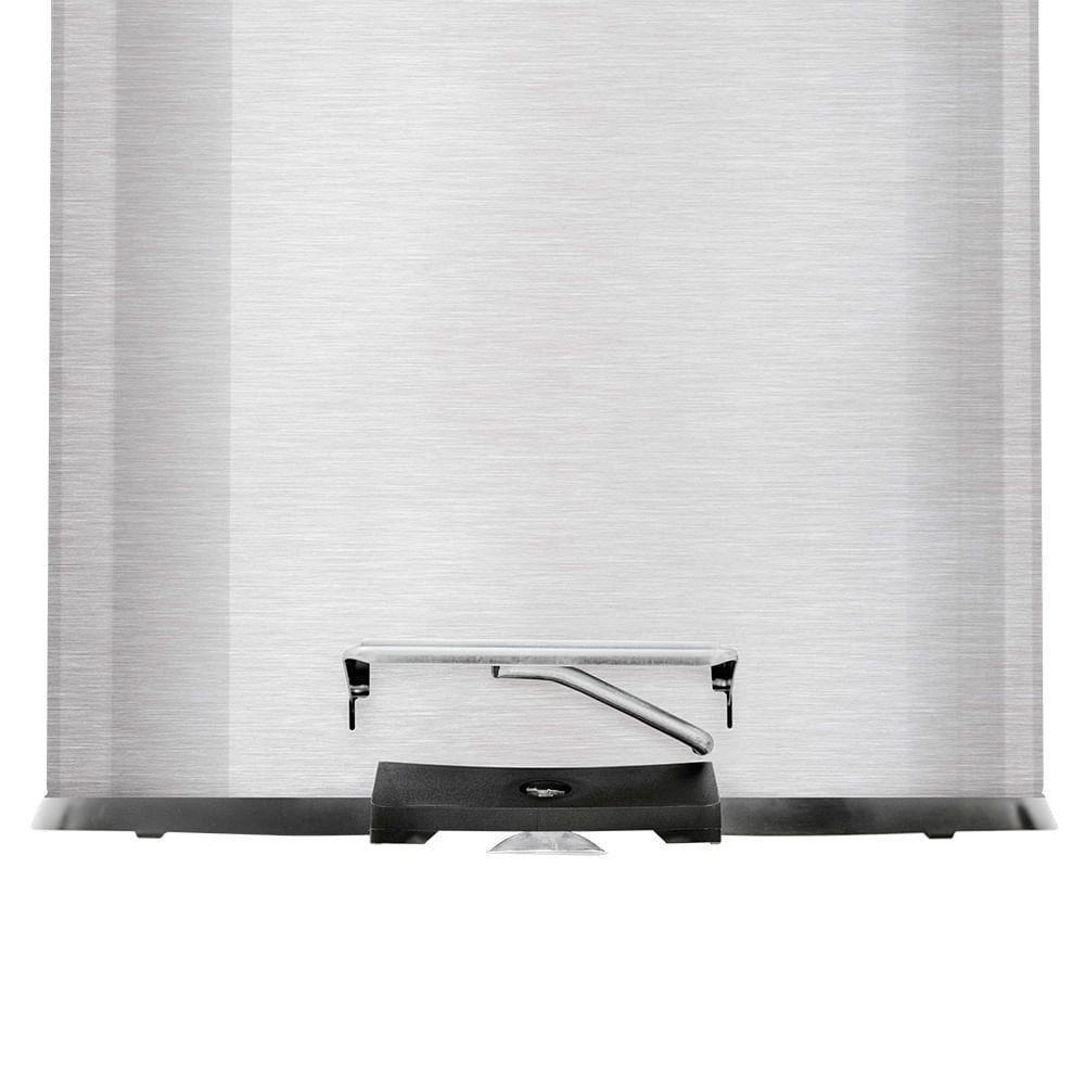 Lixeira Tramontina Brasil Plus Com Pedal 12l Redonda Scotch Brite Unica - 3