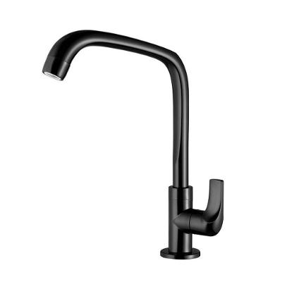 Torneira Para Cozinha De Mesa Bica Móvel Fitt Preto 1167 F61