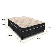 Cama Box Casal Conjugada Ortopédico Premium (10cm) - 3