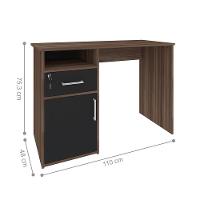 Escrivaninha Pensilvânia Ipê Preto - 2