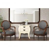 Mesa De Cabeceira Bombe Premier Off White - 3