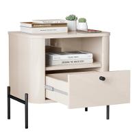 Mesa De Cabeceira Sweet Dreams Off White Preto - 4