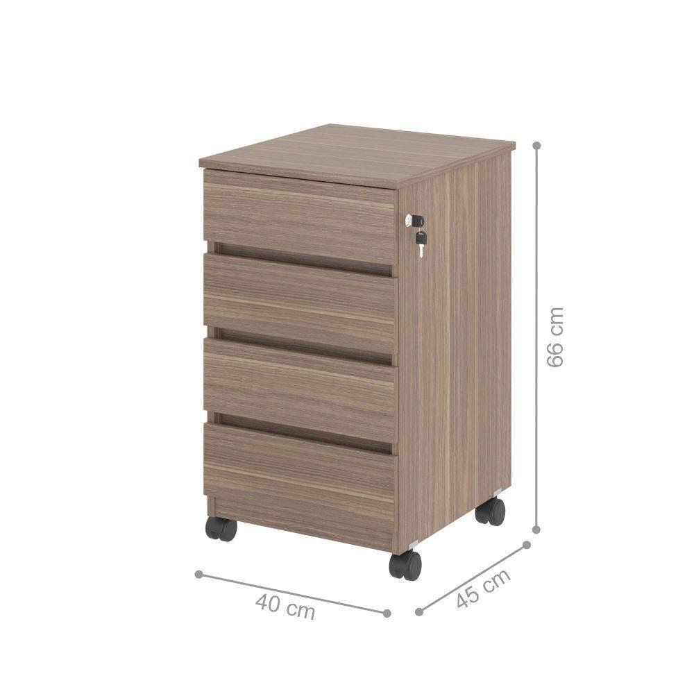 Gaveteiro Com 4 Gavetas Chelsea Affara - 2