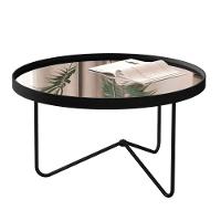 Mesa De Centro Bucareste Preto Preto Fosco - 2