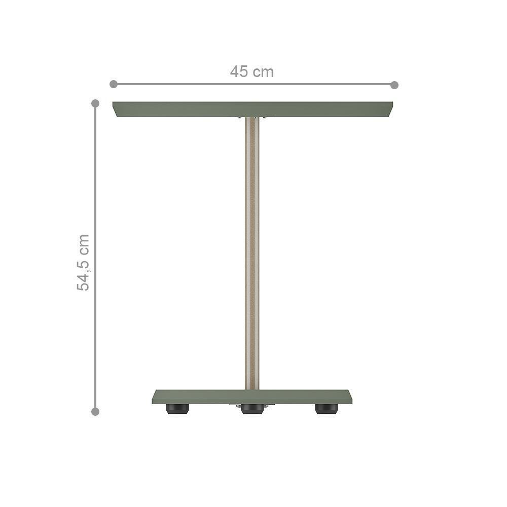 Mesa De Apoio Oval Smallville Menta - 2