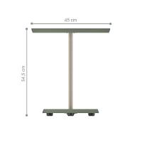 Mesa De Apoio Oval Smallville Menta - 2