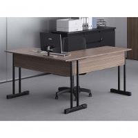 Mesa Em L Com 2 Gavetas Rael Afarra - 3