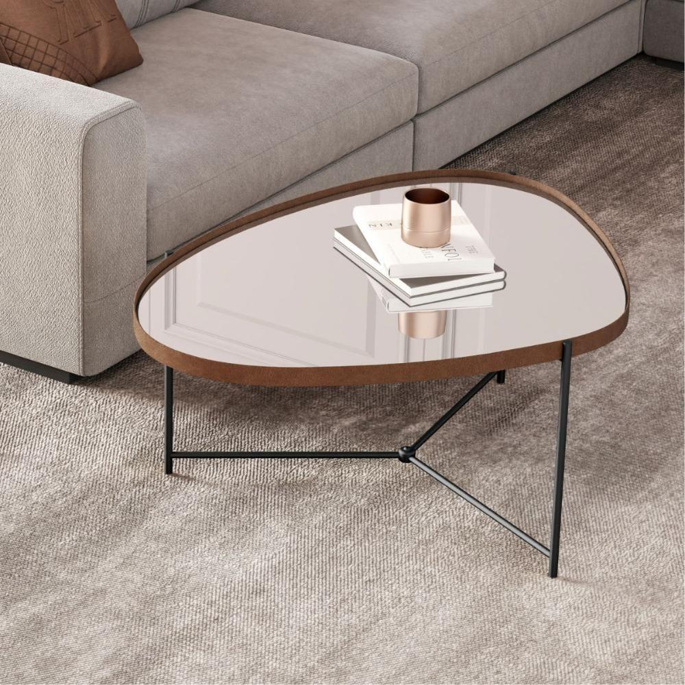 Mesa De Centro Charlotte Castanho Preto - 1