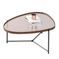 Mesa De Centro Charlotte Castanho Preto - 2