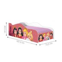Mini Cama Fun Princesas Medievais Infantil Com Colchão - 2