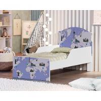 Mini Cama Mapa De Viagens Com Colchão - 4