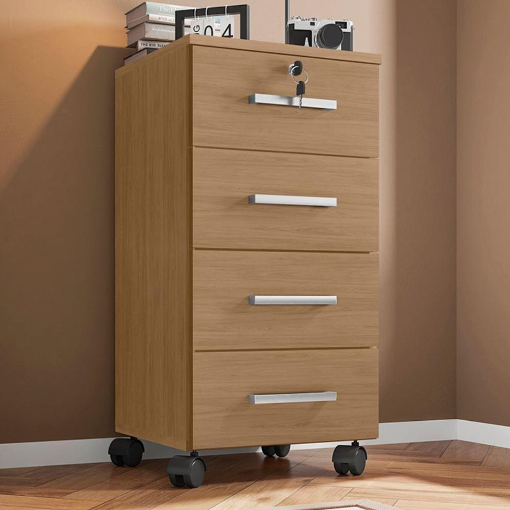 Gaveteiro 4 Gavetas Medellín Freijó - 1