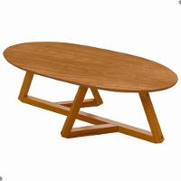 Mesa De Centro Oval Para Sala Manila Nature - 3