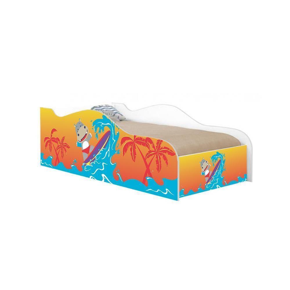 Mini Cama Fun Surfista Infantil Com Colchão - 3