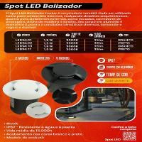 Spot Led Baliza 1,5w Bc 3000k 2 Fachos - 5