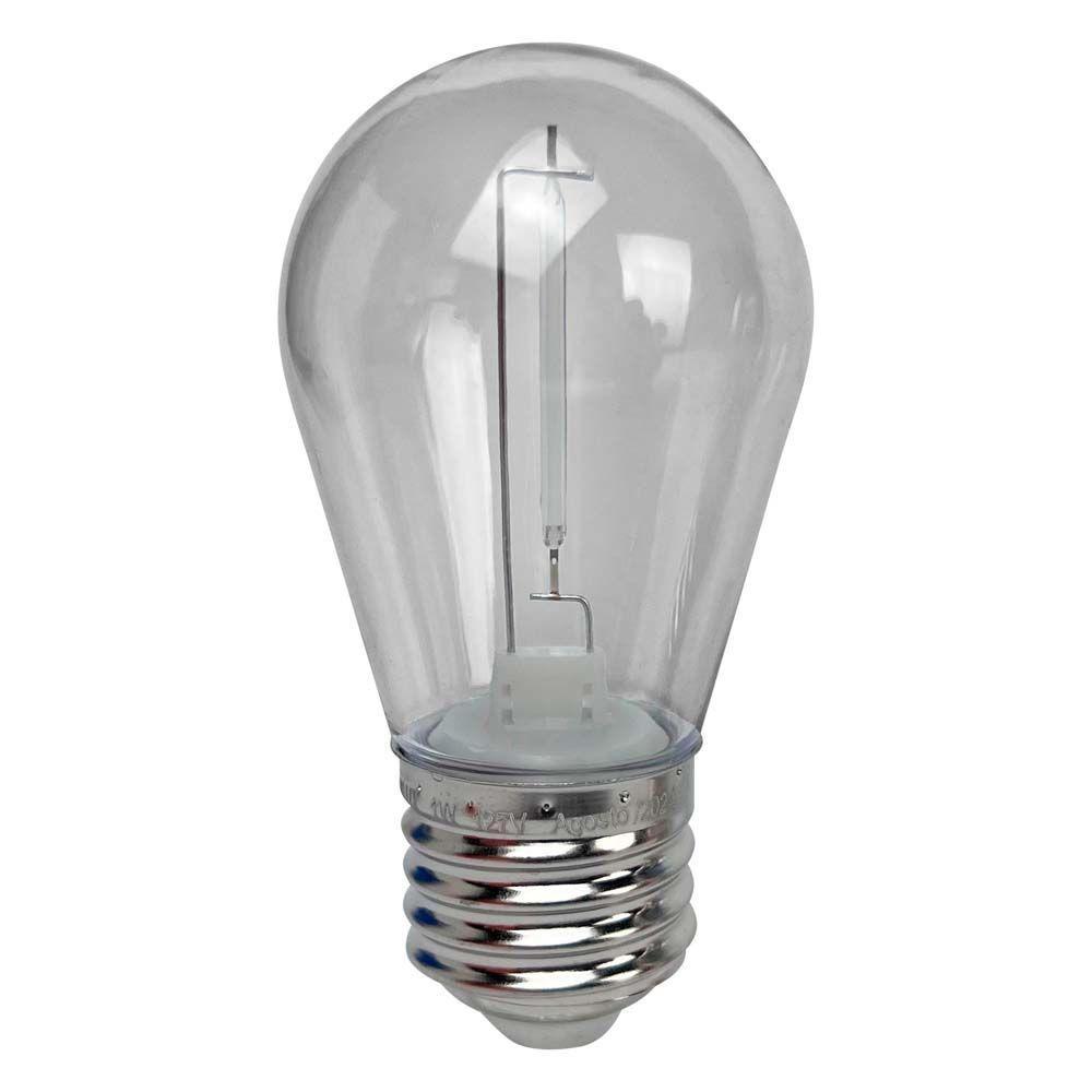 Lâmpada Led Filamento Azul 1w E-27 220v 4 Peças Foxlux - 4