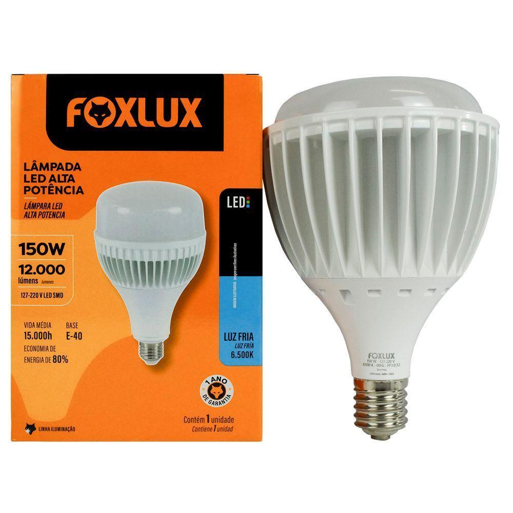 Lampada De Led Alta Potencia 150w 6500k E-40 Bivolt Foxlux - 3