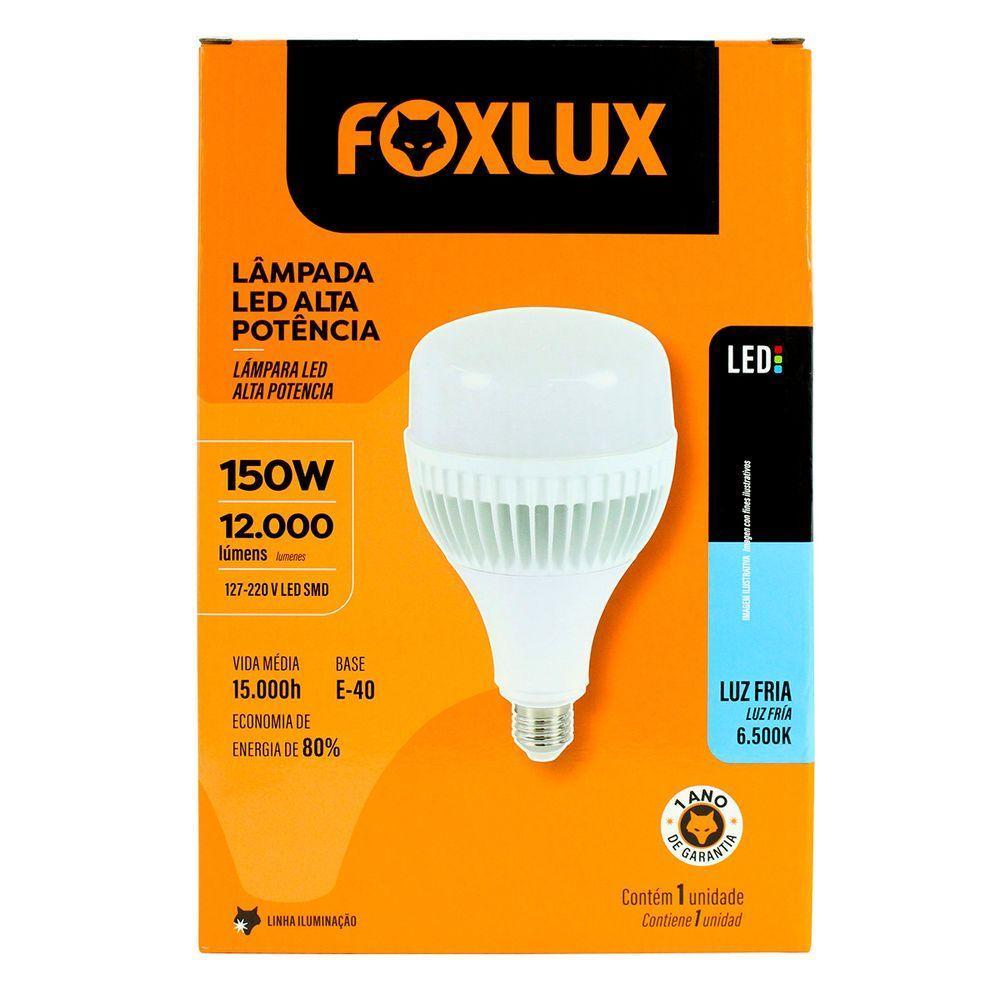 Lampada De Led Alta Potencia 150w 6500k E-40 Bivolt Foxlux - 7