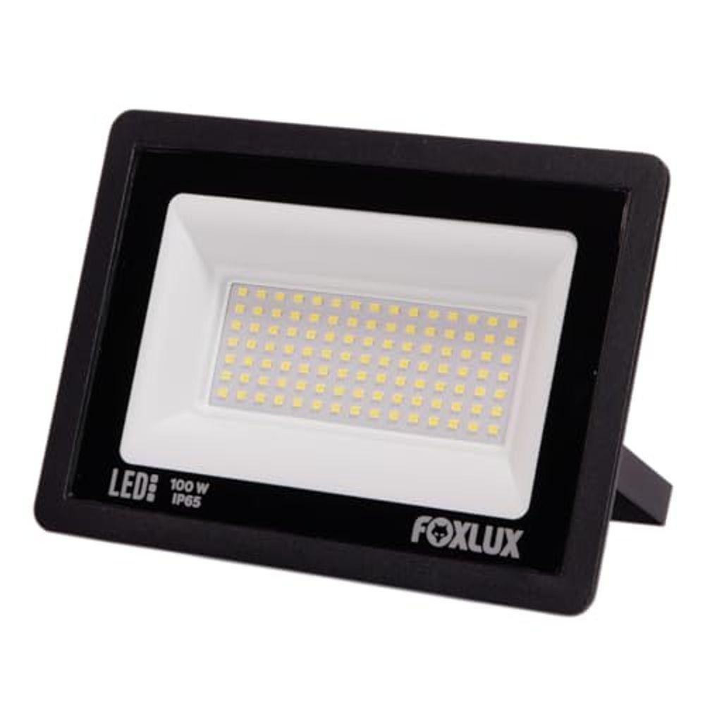 Kit 2 Refletor Led 100w Ip65 6.500k Bivolt Foxlux - 6