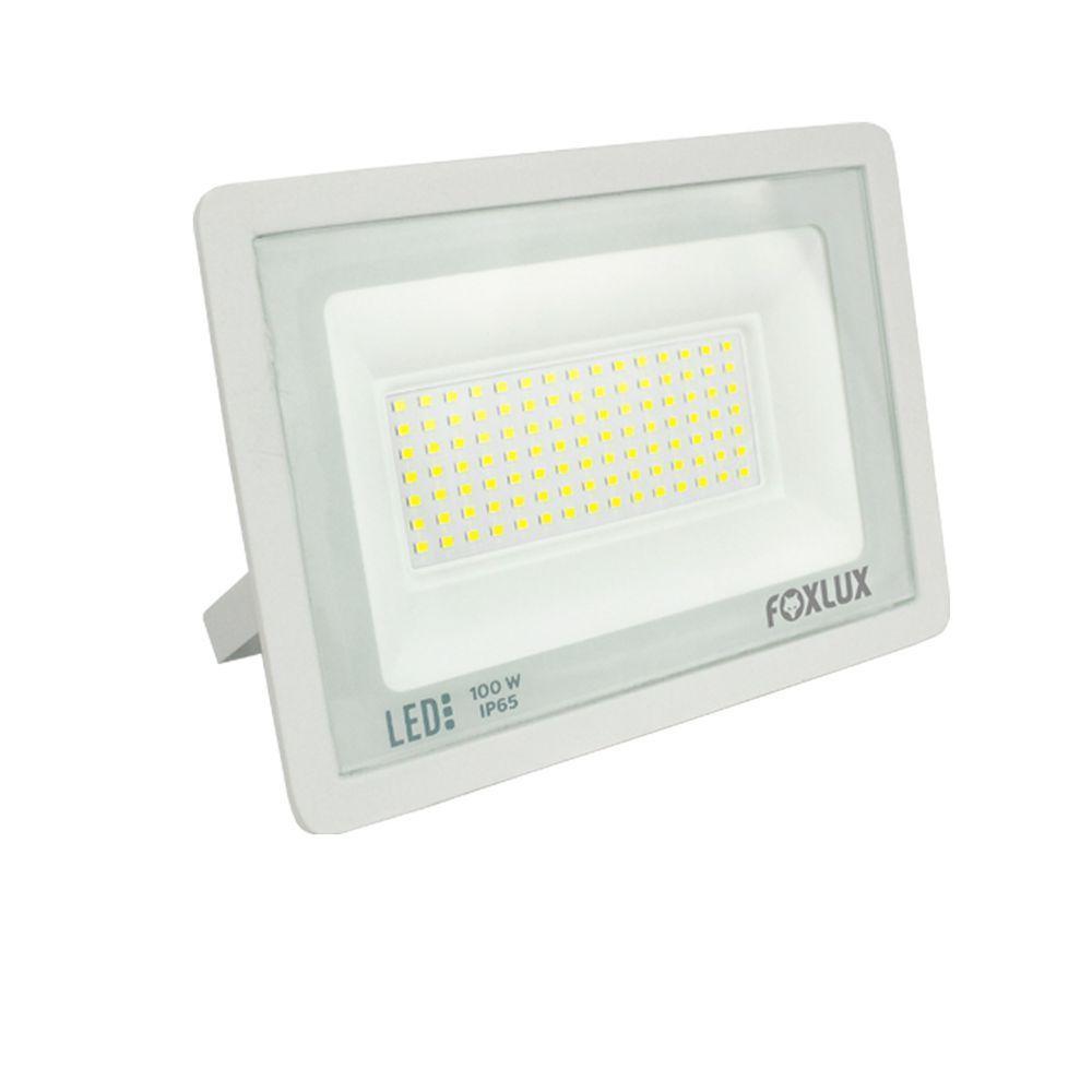 Kit 2 Refletor Led 100w 6500k Branco Bivolt Foxlux - 5