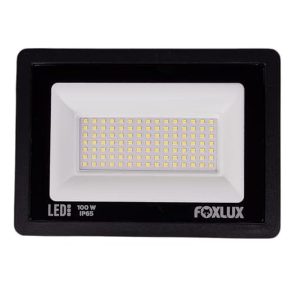 Kit 3 Refletor Led 100w Ip65 6.500k Bivolt Foxlux - 4