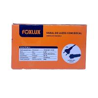 Varal De Luzes 10m Bivolt Com 10 Lâmpadas Amarelas 127v Foxlux - 8
