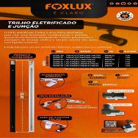 Kit 2 Trilho Para Spot Led 1 Metro Branco Foxlux - 3