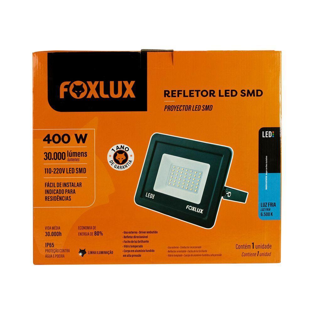 Refletor Led 400w 6500k Bivolt Ip65 Foxlux - 7