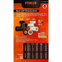 Spot Led De Embutir 7w 3000k Preto Bivolt Foxlux - 2