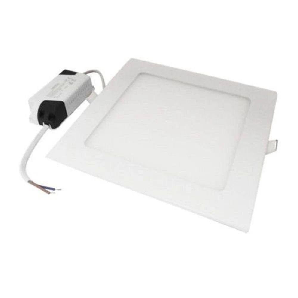Kit 2 Painel Led Quadrado De Embutir 12w 6500k Bivolt Foxlux - 3