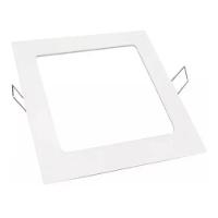 Kit 2 Painel Led Quadrado De Embutir 12w 6500k Bivolt Foxlux