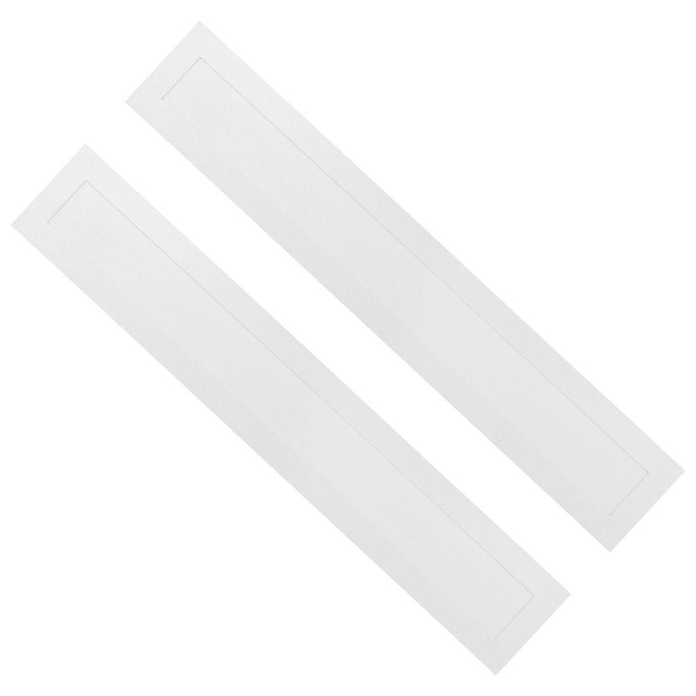 Kit 2 Painel Led 60x10 Retangular Branco Sobrepor 18w 4000k Foxlux - 1