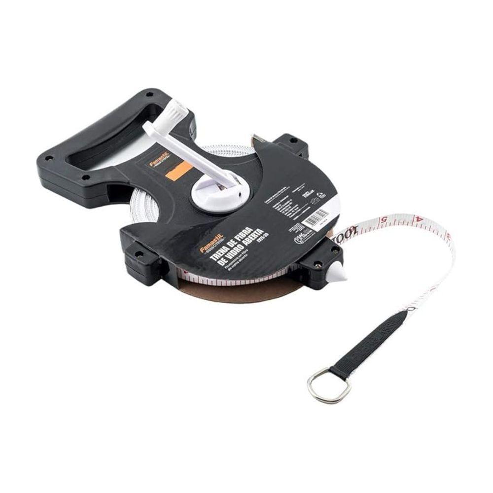 Trena De Fibra De Vidro 100 M X 13 Mm Aberta Famastil - 3