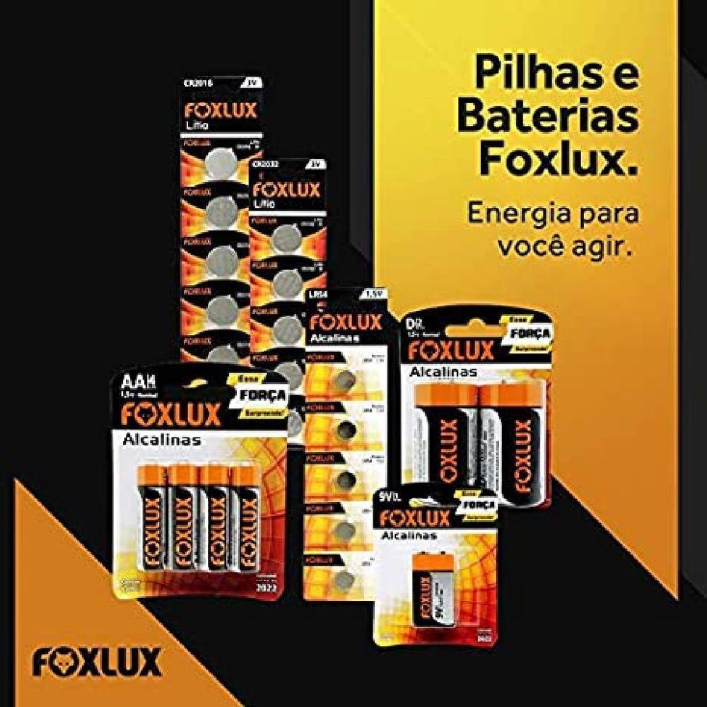Bateria De Litio 3v Cr2025 Com 5 Unidades Foxlux - 3