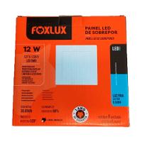 Painel Led 15,6x15,6 Quadrado Branco Sobrepor 12w 6500k Foxlux - 2