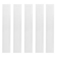 Kit 5 Painel Led 60x10 Retangular Branco Sobrepor 18w 6500k Foxlux - 1